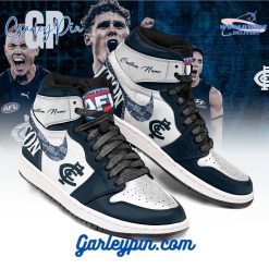 Carlton Blues Custom Name Air Jordan 1 Sneaker
