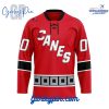 Calgary Flames Custom Name Reverse Retro Hockey Jersey