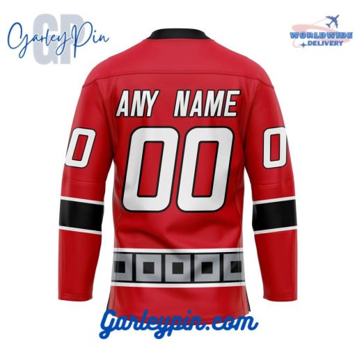 Carolina Hurricanes Custom Name Reverse Retro Hockey Jersey