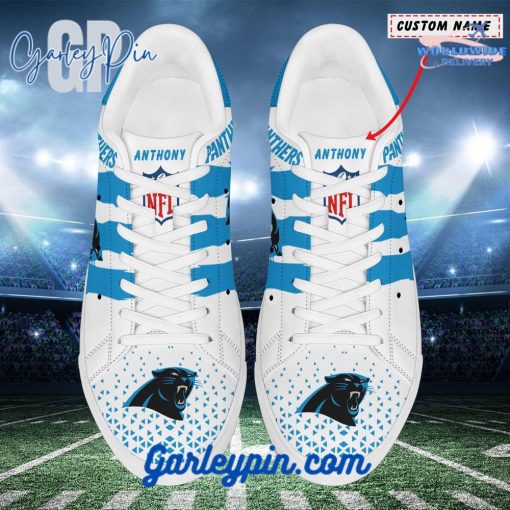 Carolina Panthers Custom Name Stan Smith Shoes