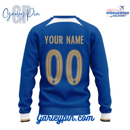 Chelsea Home Kits Custom Name Sweater