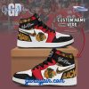 Chicago Bears Custom Name Air Jordan 1 Sneaker