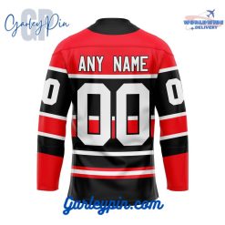 Chicago Blackhawks Custom Name Reverse Retro Hockey Jersey