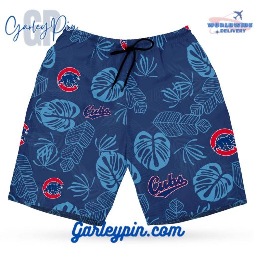 Chicago Cubs Wrigleyville Pride Hawaiian Set