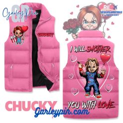 Chucky I Will Smother Sleeveless Puffer Jacket