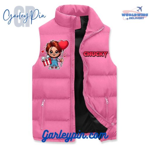 Chucky I Will Smother Sleeveless Puffer Jacket