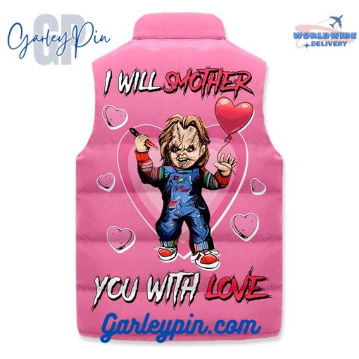 Chucky I Will Smother Sleeveless Puffer Jacket