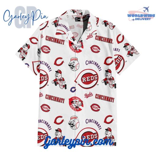 Cincinnati Reds Heritage Emblem Hawaiian Set