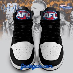 Collingwood Magpies Custom Name Air Jordan 1 Sneaker