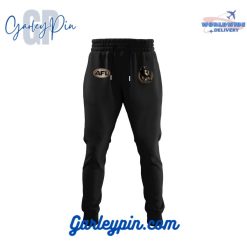 Collingwood Magpies Gold Combo Hoodie Pants Cap