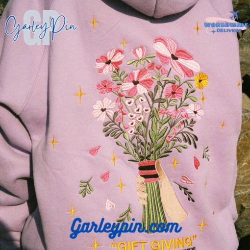 Dandy Worldwide “Gift Giving” Oversized Lux Lavender Hoodie
