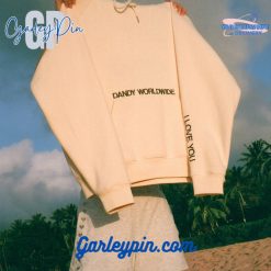 Dandy Worldwide “Words of Affirmation” Oversized Lux Cream Hoodie Product