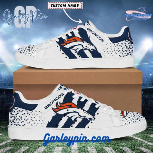 Denver Broncos Custom Name Stan Smith Shoes