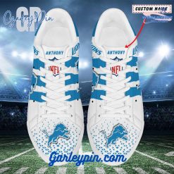 Detroit Lions Custom Name Stan Smith Shoes