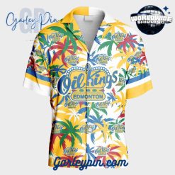 Edmonton Oil Kings  Custom Name Hawaiian Shirt