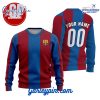 FC Barcenola Away Kits Custom Name Sweater