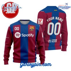 FC Barcenola Home Kits Custom Name Sweater