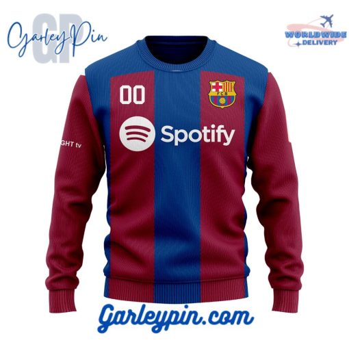 FC Barcenola Home Kits Custom Name Sweater