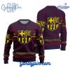 FC Barcenola Strike Tan Custom Name Sweater