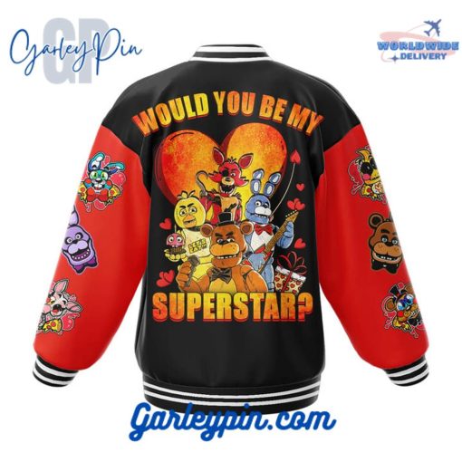 Five Nights At Freddy’s Movie Baseball Jacket