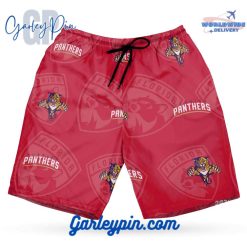 Florida Panthers Jungle Roar Hawaiian Set