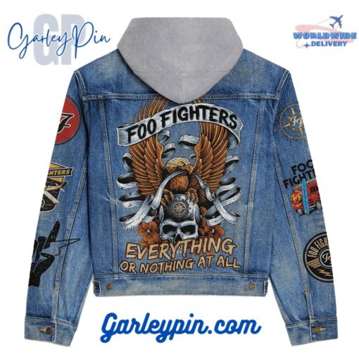 Foo Fighters Everything Or Nothing At All Denim Jacket