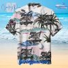 Ford Mustang Cream Hawaiian Shirt