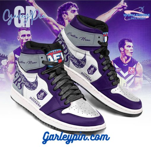 Fremantle Dockers Custom Name Air Jordan 1 Sneaker