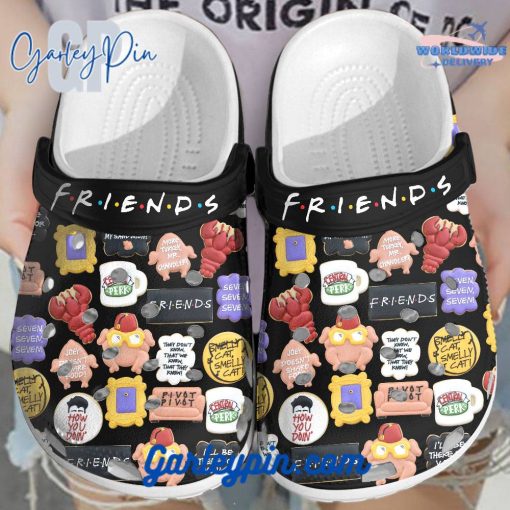 F.r.i.e.n.d.s How you Doin Custom Name Crocs