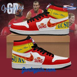 Gold Coast Suns Custom Name Air Jordan 1 Sneaker