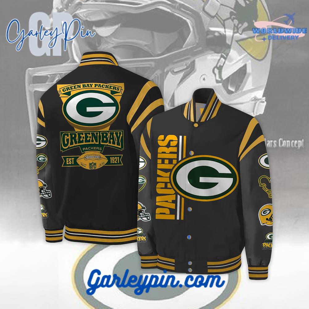 Green Bay Packers EST 1921 Baseball Jacket