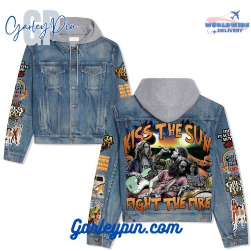 Greta Van Fleet Kiss The Sun Fight The Fire Denim Jacket