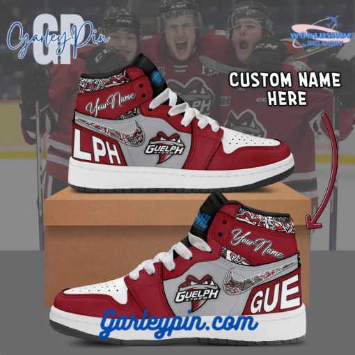 Guelph Storm Personalized Air Jordan 1 Sneaker