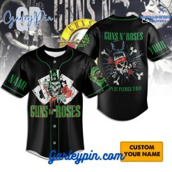 Gun n Rose Custom Name Baseball Jersey