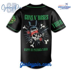 Gun n Rose Custom Name Baseball Jersey