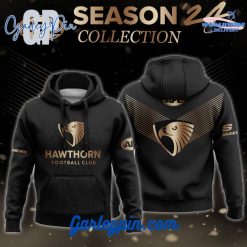 Hawthorn Hawks Gold Combo Hoodie Pants Cap