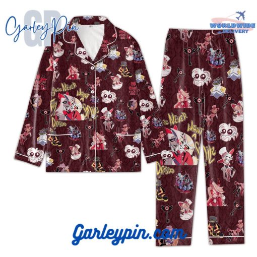 Hazbin Hotel You Are Never Fully Dressed Without  A Smile Pyjama Set