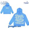 Humble Religion Thank You For Staying Down With Us Royal Blue Hoodie