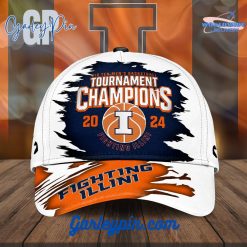 Illinois Fighting Men’s Basketball Tournament Champions 2024 Classic Cap