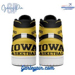 Iowa Hawkeyes Women's Basketball Air Jordan 1 Sneaker