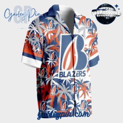 Kamloops Blazers Custom Name Hawaiian Shirt