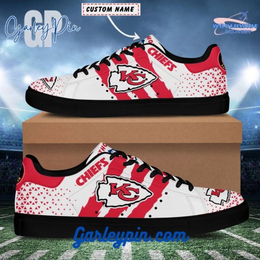 Kansas City Chiefs Custom Name Stan Smith Shoes