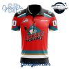 Lethbridge Hurricanes Custom Name Polo Shirt