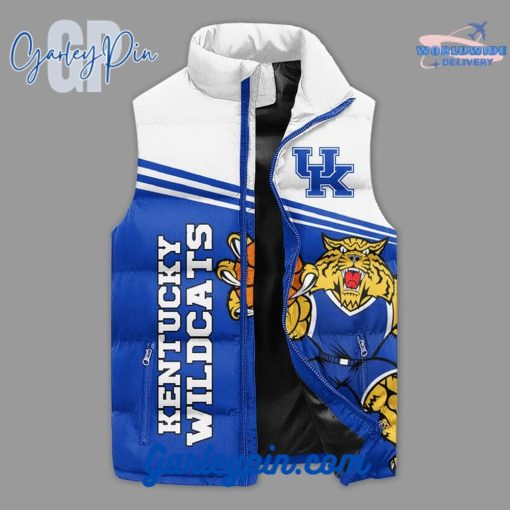 Kentucky Wildcats Go Big Blue Sleeveless Puffer Jacket