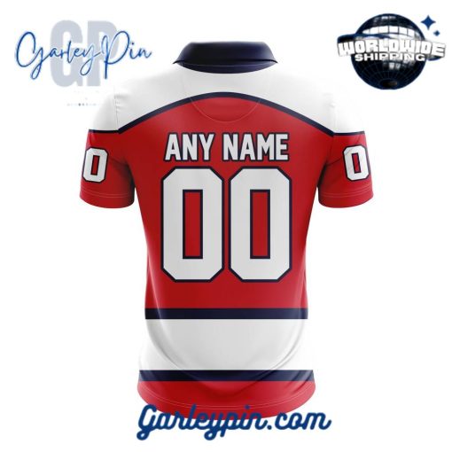 Lethbridge Hurricanes Custom Name Polo Shirt