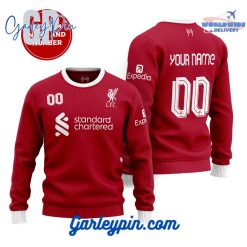 Liverpool Home Kits Custom Name Sweater