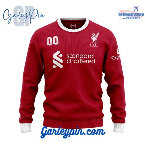 Liverpool Home Kits Custom Name Sweater