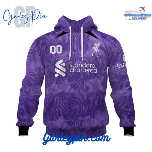 Liverpool Third Kits Custom Name Hoodie