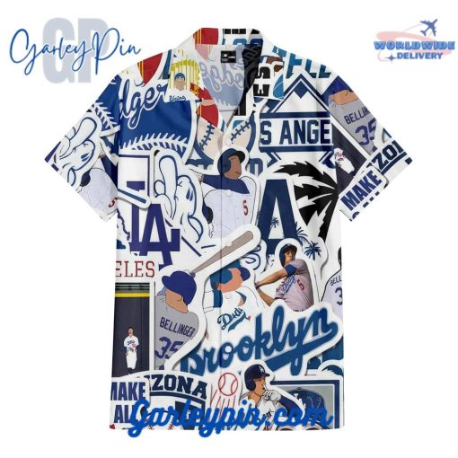 Los Angeles Dodgers Dynamic Emblem Hawaiian Set