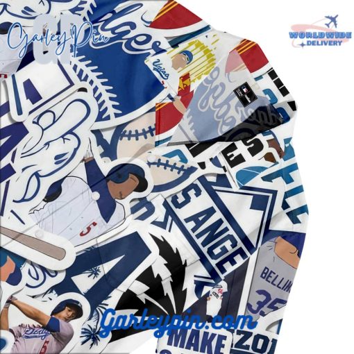 Los Angeles Dodgers Dynamic Emblem Hawaiian Set